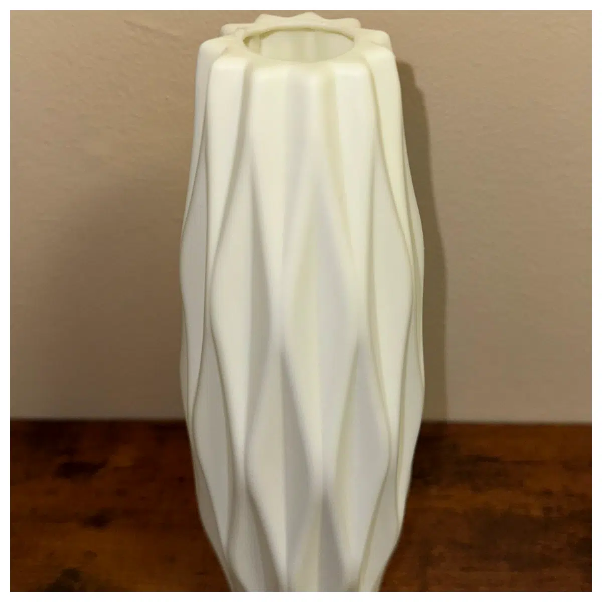 textured ceramic vase for home decor modern wavy ribbed glass flower holder table centerpiece