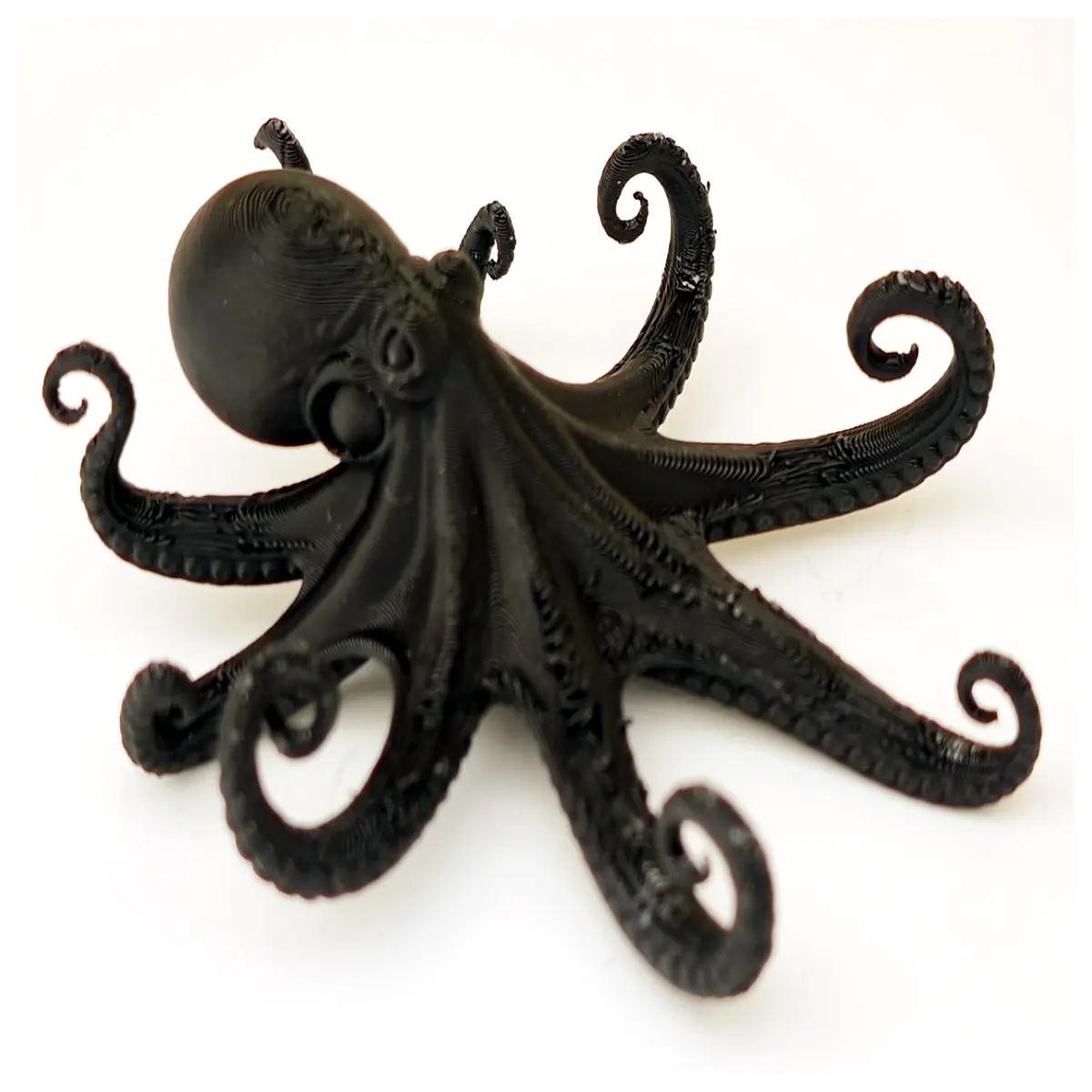 Octopus Statue Model Ocean Animal Toy Detailed Sculpture Marine Decor Creative Ornament