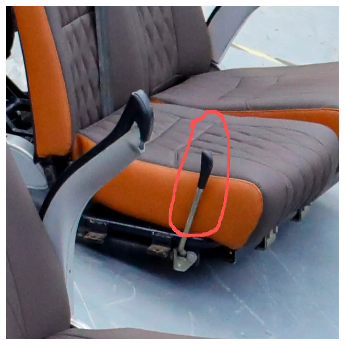 Car Seat Backrest Adjustment Lever Cover Set Adjustment Rod Seat Accessories Enhance Interior Comfort Seat