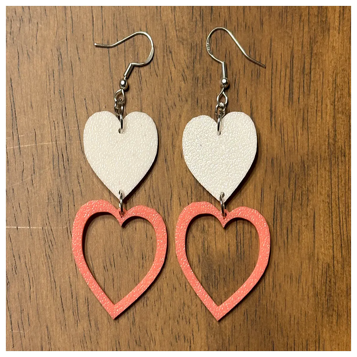 Layered Earrings Women s Valentine Gift Drop Earrings Romantic Jewelry Anniversary Present