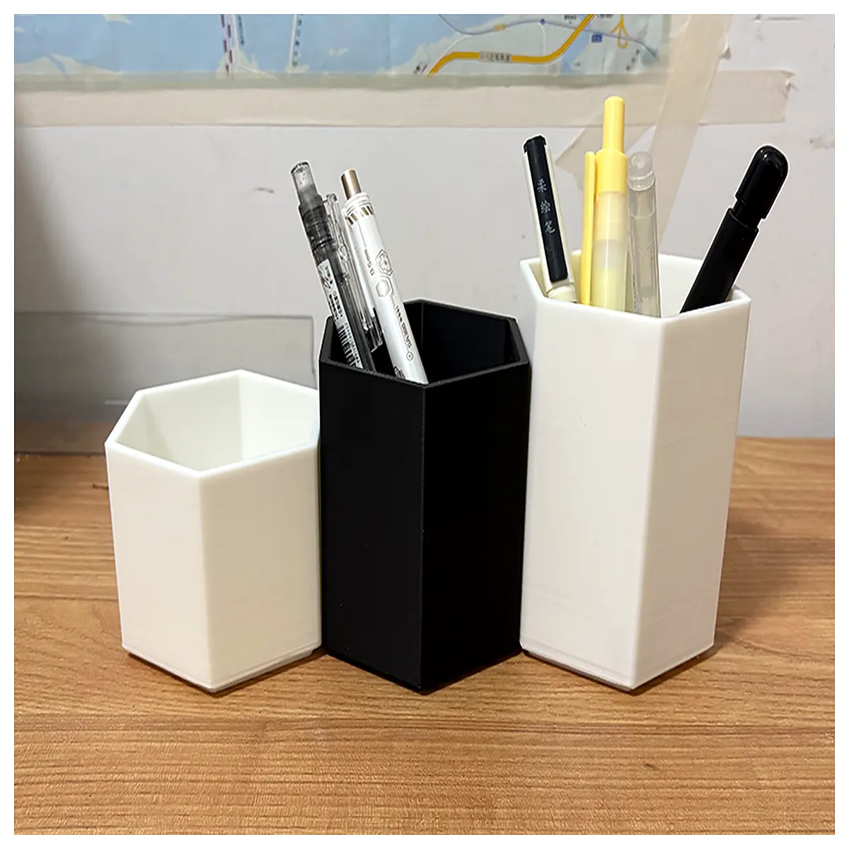 Minimalist Pen Holder Desk Organizer Creative Writing Accessories Office School Supplies Pen Case Pen Stand Minimalist Pen Holder