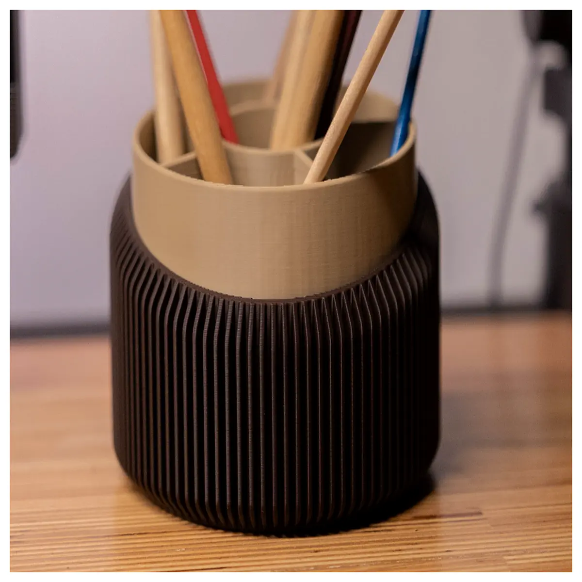 Pencil Organizer Automatic Pencil Holder Storage Box Pen Case Pen Accessories Office Stationery Supplies