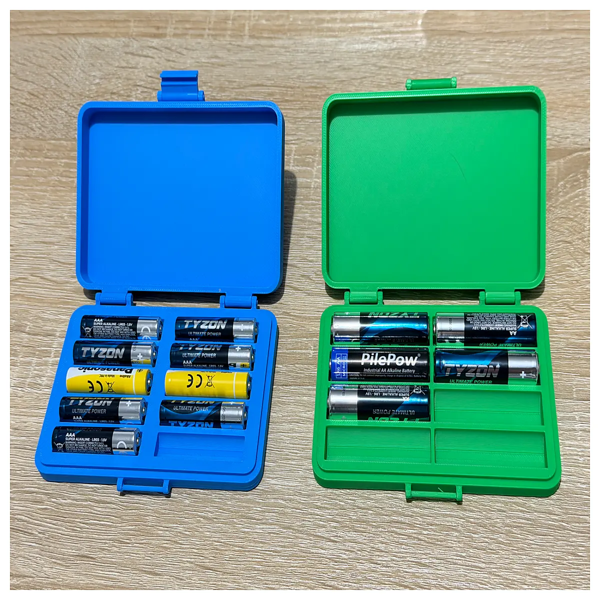 aa aaa battery holder box with switch for diy electronics projects and portable power storage cases