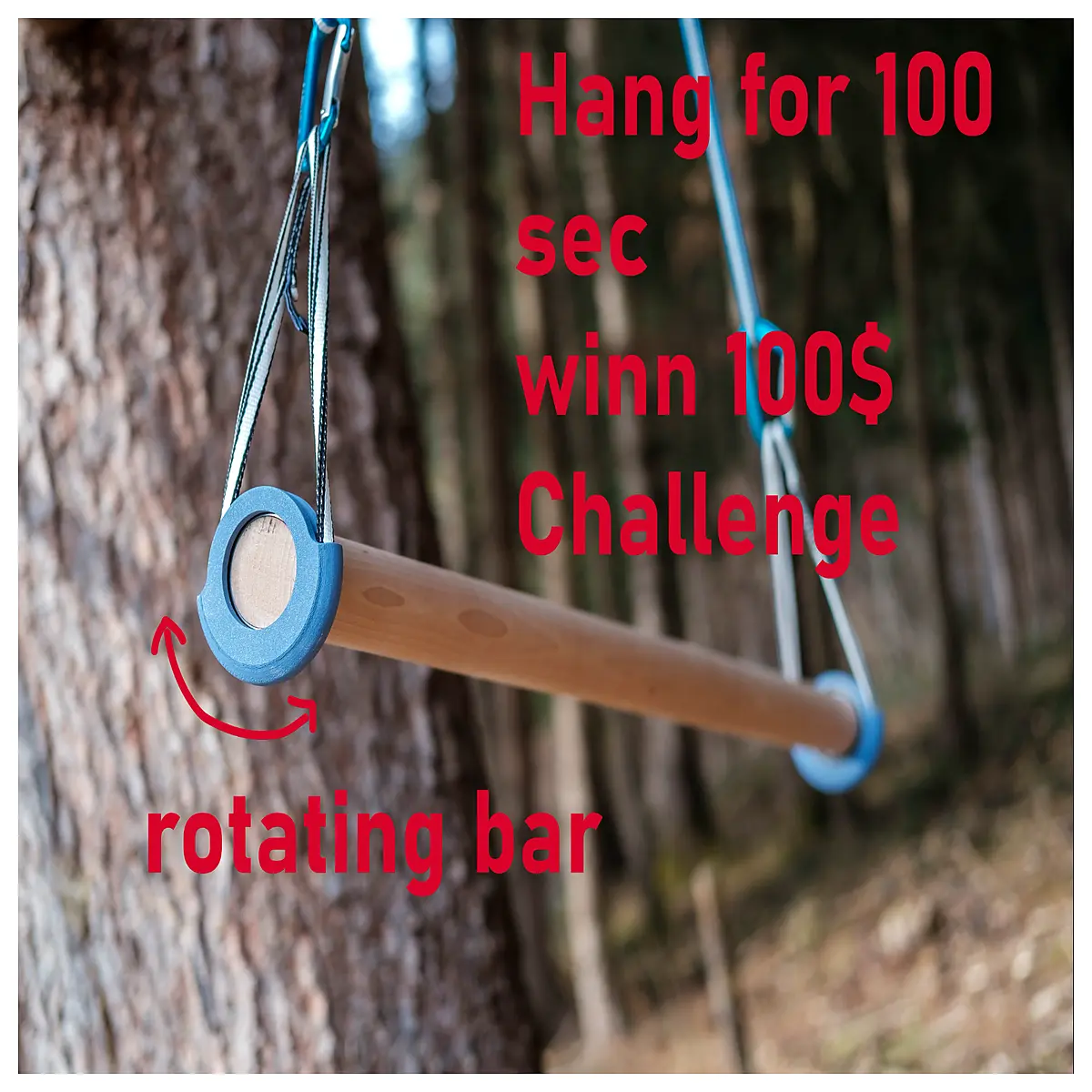 Spinning Pole Challenge Accessories Fitness Training Equipment Fun Sports Gear Rotating Handle Sports Toys Challenge Game