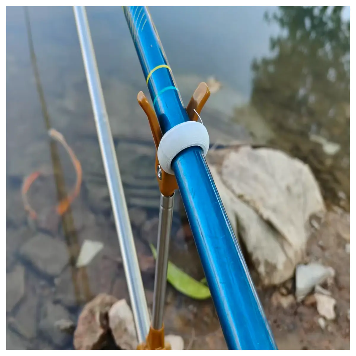 fishing rod stopper anti slip grip dropping reel handle accessory