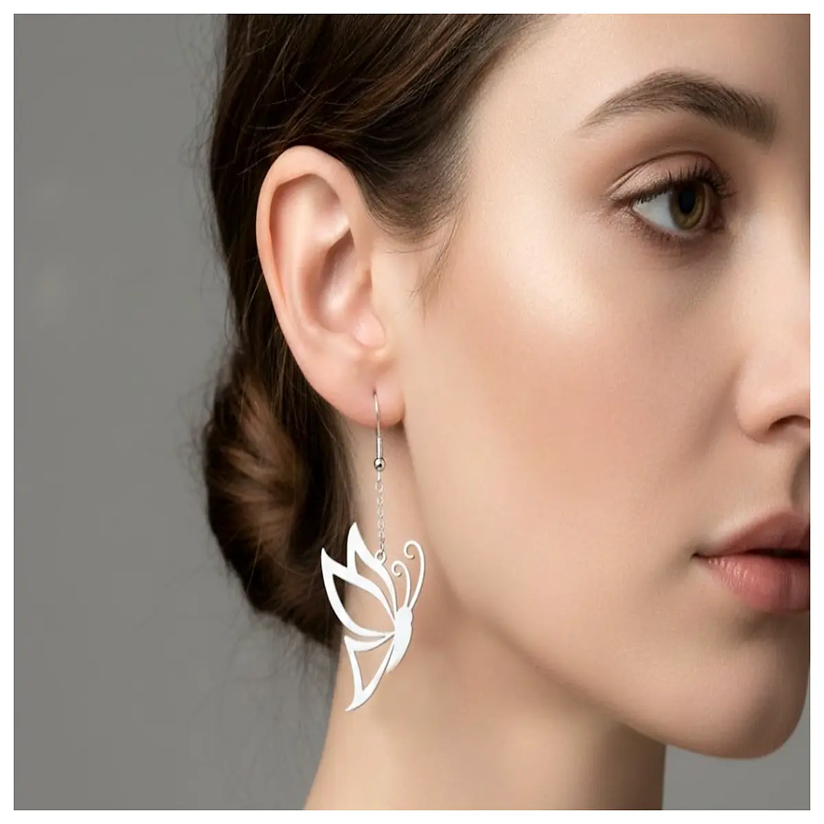 Earrings Keychain Ornament Wing Earrings Accessories Shape Cute Small Keychain Decoration Accessories