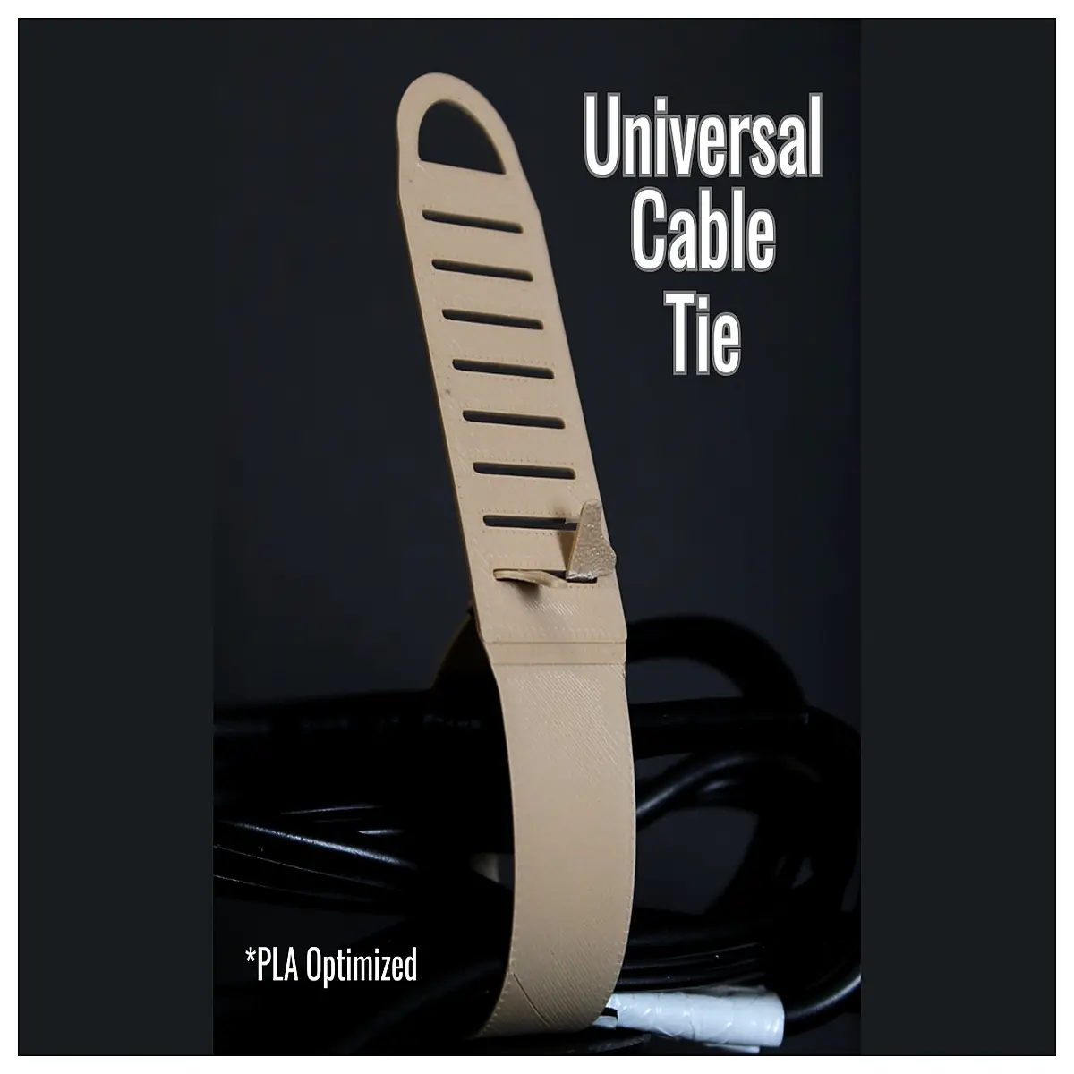 Reusable Cable Ties 6 Minute Print Compatible Fast Connectors Printer Accessories Tie