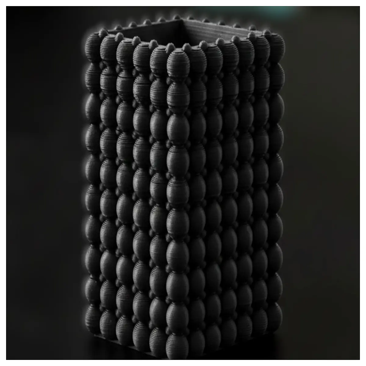 modern bubble vase mesh glass table centerpiece home decor
