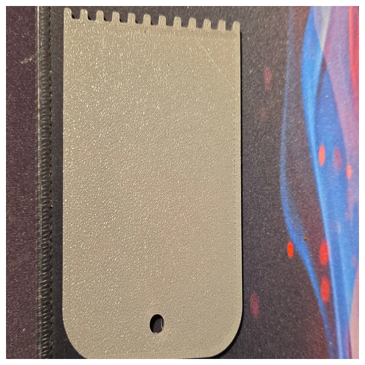 Tooth Profile Scraper 5x5x100mm Ice Snow Removal Tool 26g Ice Scraper Snow Shovel Accessory