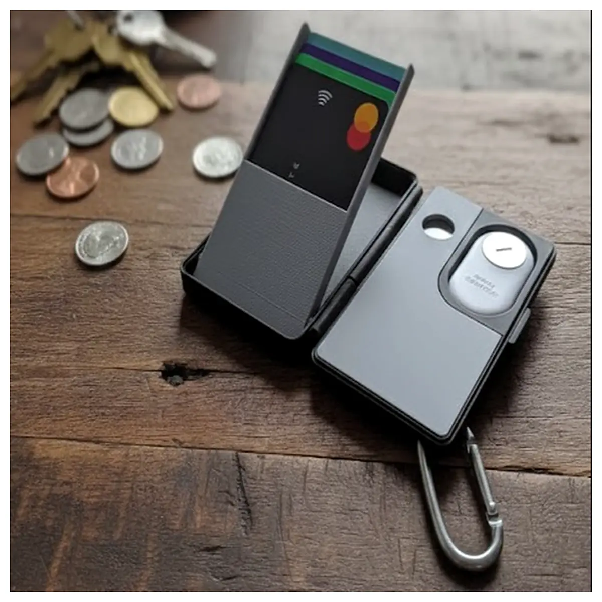 SmartTag 2 Enabled Wallet Key Clip Wallet Protection Loss Prevention Smart Tracking Wallet Accessories