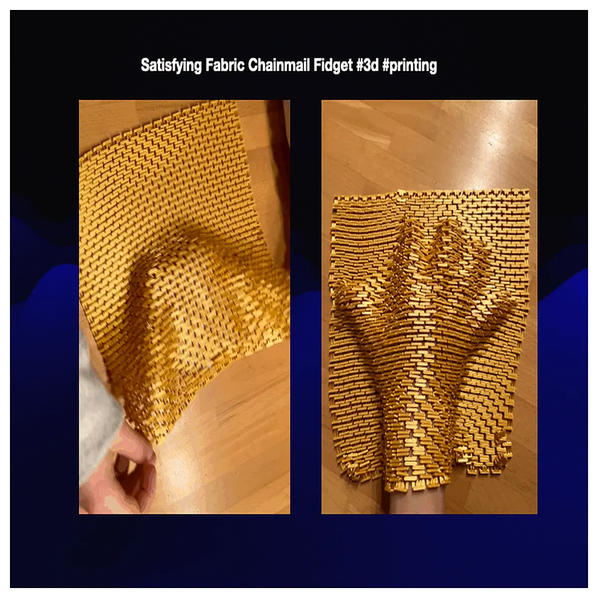 chainmail fidget toy for anxiety relief no stress ball sensory tool