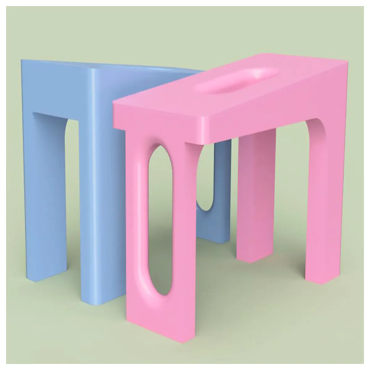 Toilet Footstool Comfort Support for Toilets Bathroom Stool Elevated Toilet Seat Toilet Accessories Enhance Comfort