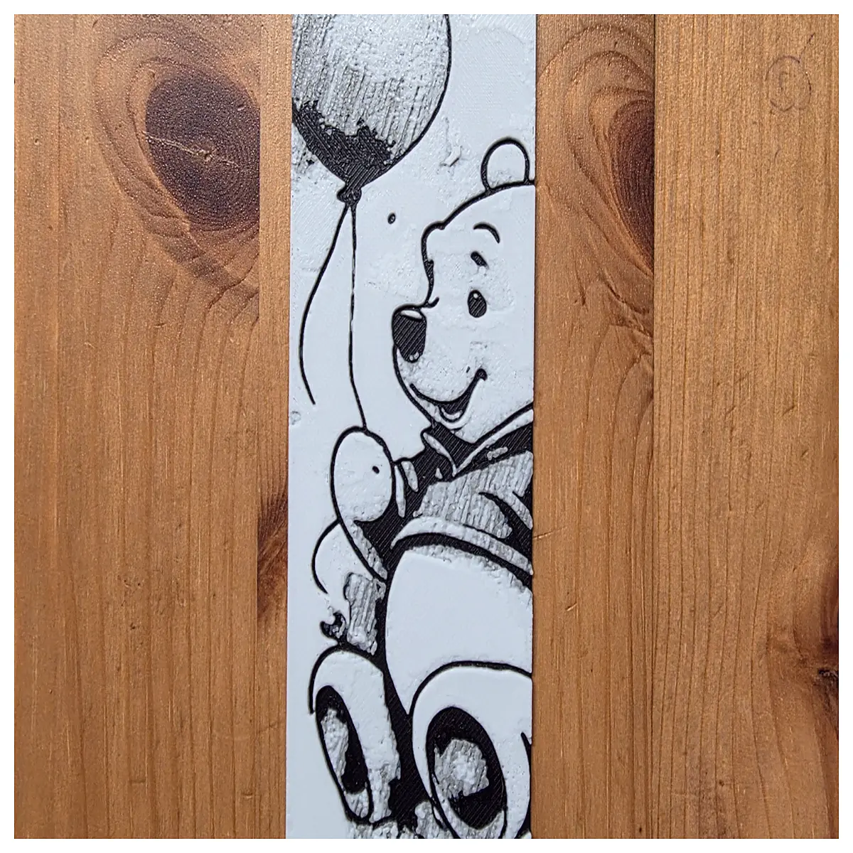 Winnie the Bookmark Cute Hand Painted Cartoon Book Charm Student Learning Decoration Bear Theme Bookmark Creative Bookmark