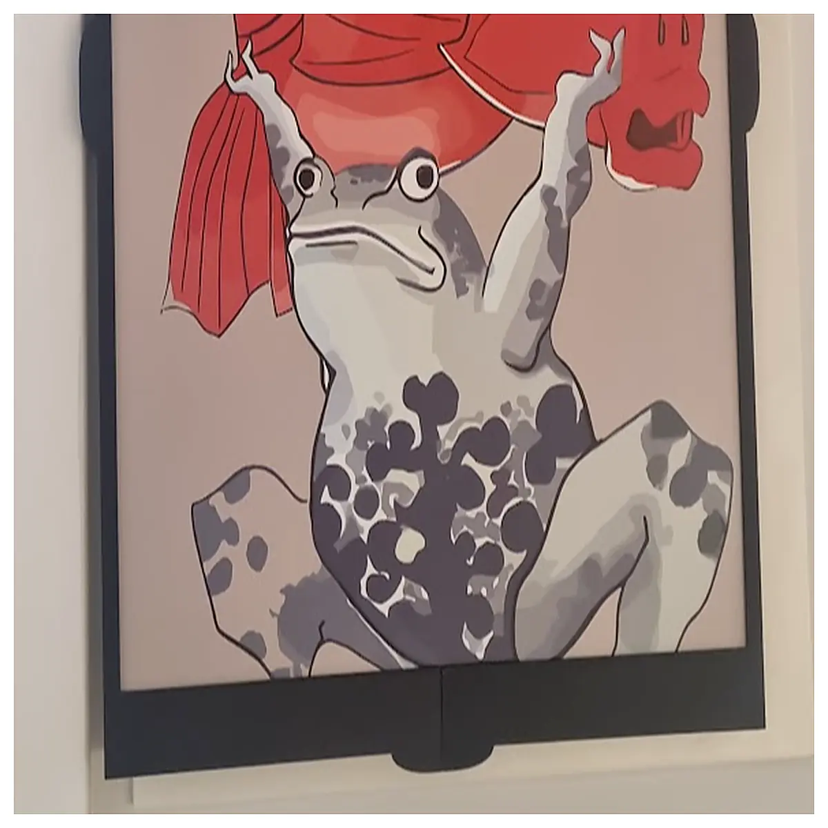displate frame for electrical switchgear cover art