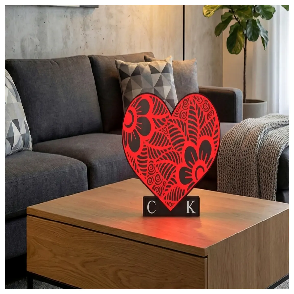 Shaped Chandelier Romantic Decor Bedroom Living Room Lighting Shade Decorative Indoor Lamps