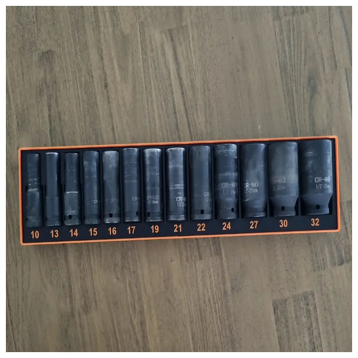12 Inch Impact Socket Set Metric Impact Tool Repair Parts Fastening Automotive Maintenance