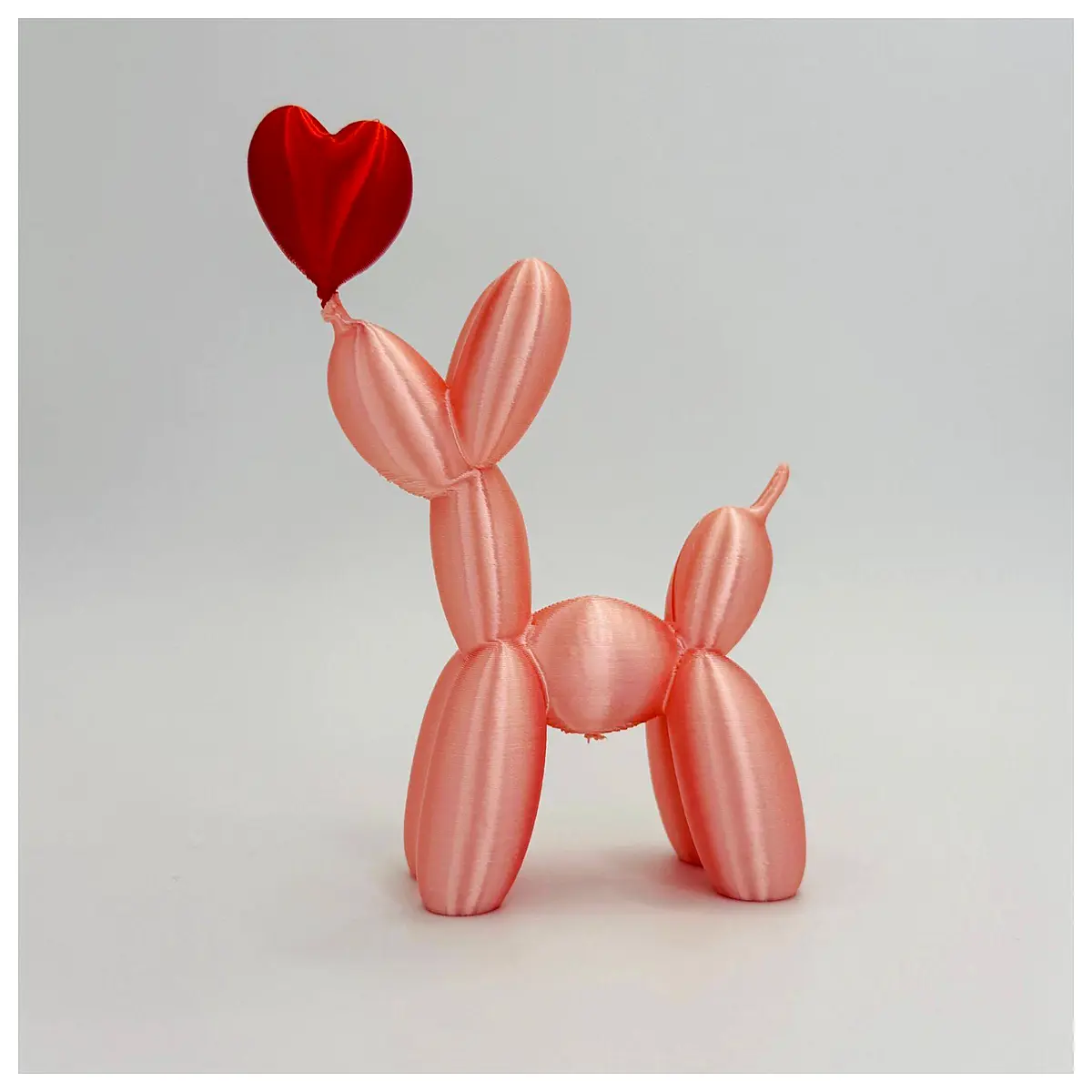 cute balloon dog toy plush pet accessory for kids birthday party decoration