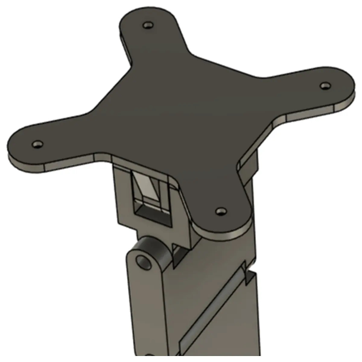 VESA 100x100 Mount Wall Bracket Adjustable Arm Monitor Stand Display Holder Accessory Support