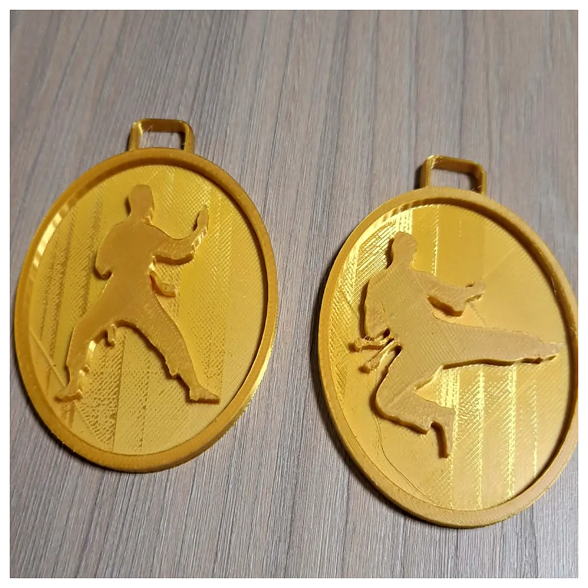 Karate Medals 2 Models Competition Awards Martial Arts Recognition Certificates Sport Awards Plaque