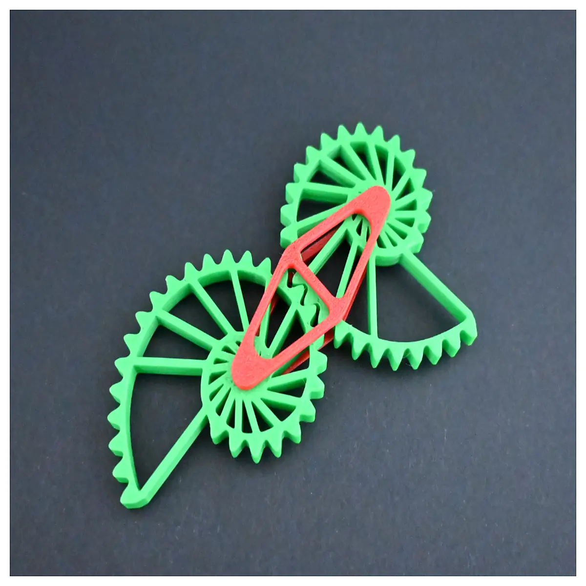 Logarithmic Spiral Gear Toy Stress Relief Fidget Unwind Puzzle Fun Gear Mechanism Calming Toy