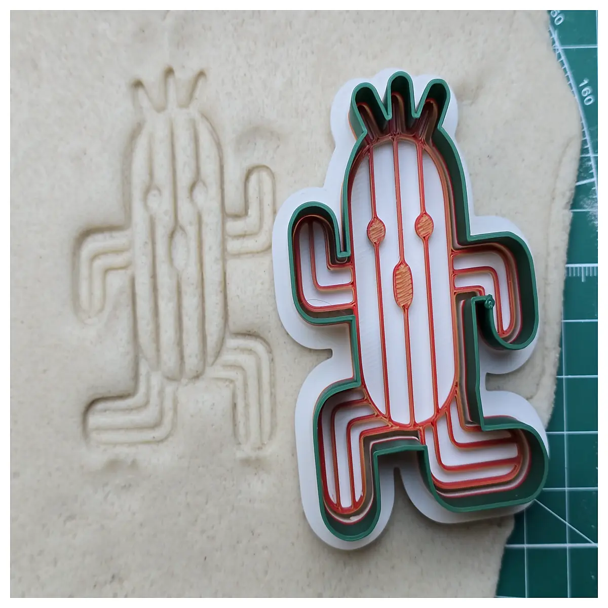 Cactus Cookie Molds Character Cookie Stamps Baking Supplies Fun Birthday Gift Anime Molds