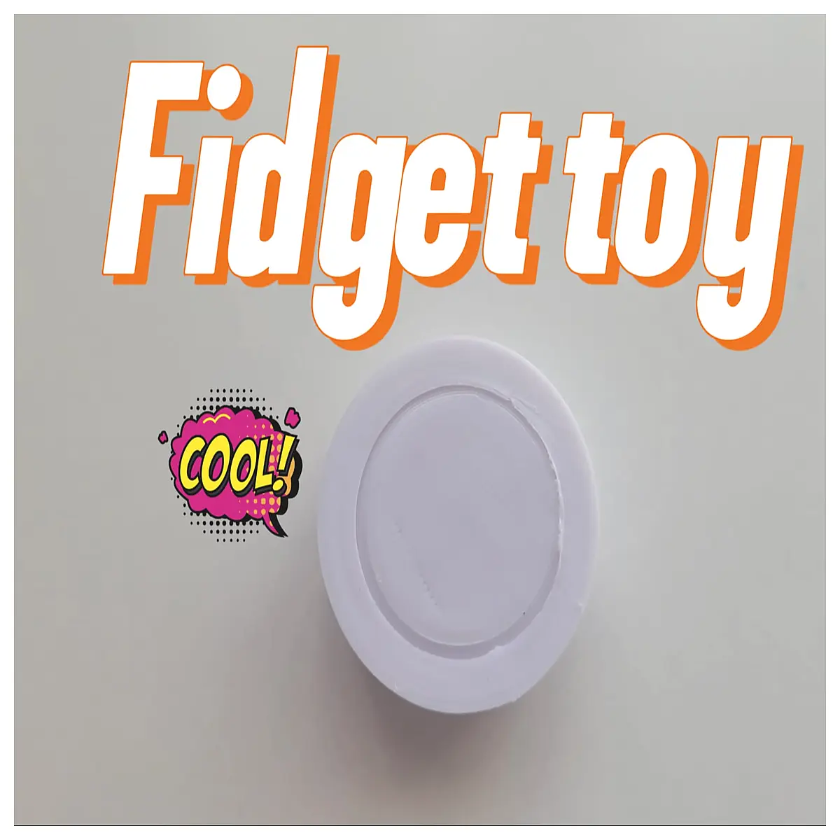 Stress Relief Spinner Fidget Toy Anxiety Reducer Rotating Desk Toy Aid Calming Spinner Pressure Release Tool