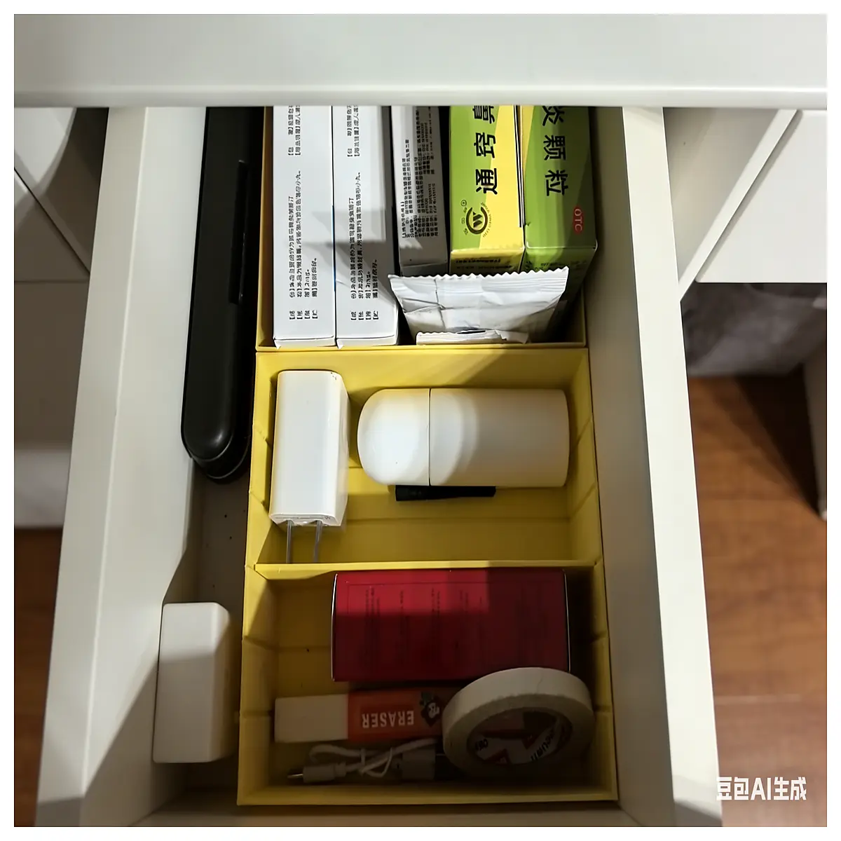 Drawer Storage Boxes Adjustable Dividers Storage Bins Multi Compartment Organizer Home Storage 14014060