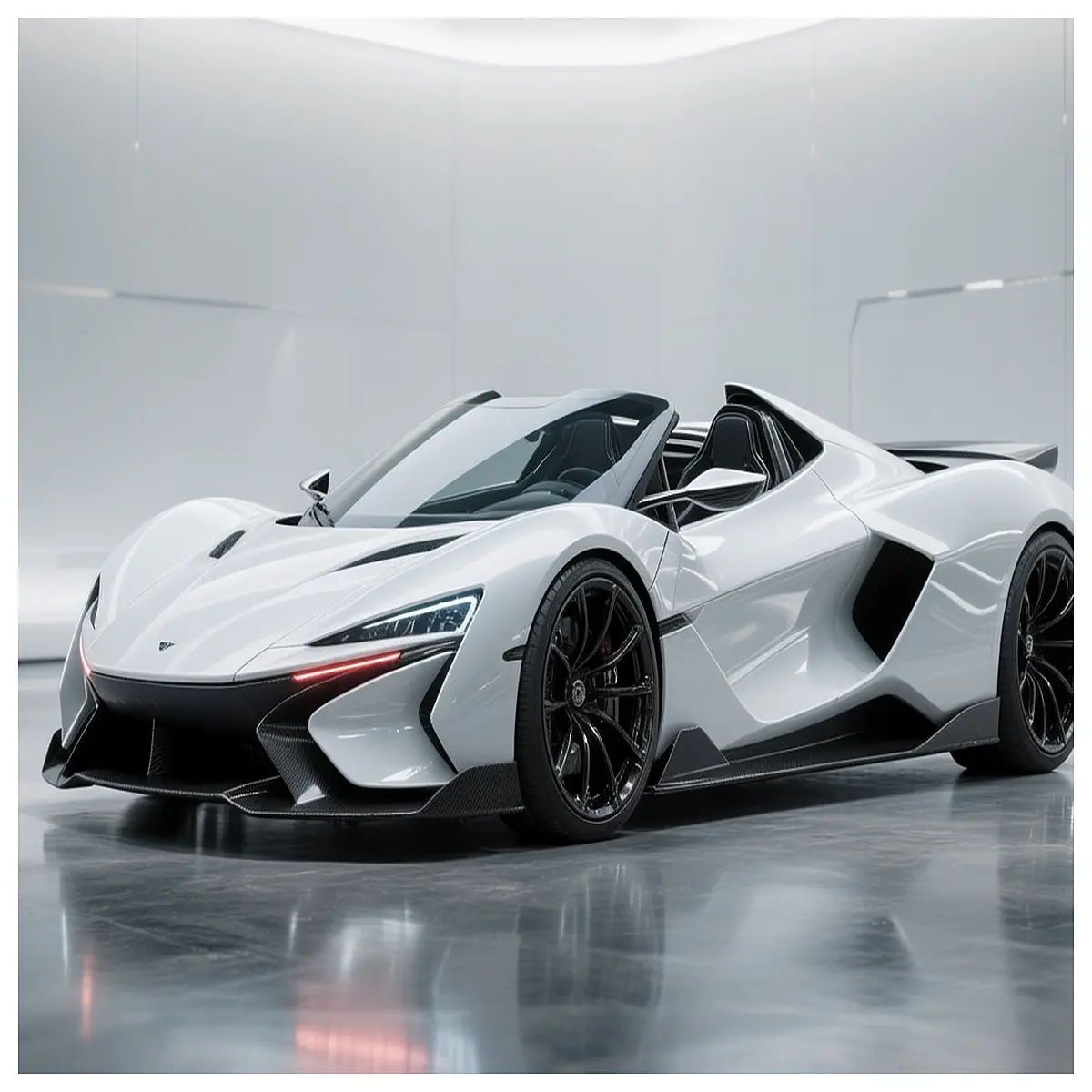 Hongqi Hypercar Concept Model High Performance Car Parts Racing Track Tuning Sports Car Components Hypercar Upgrade Accessories