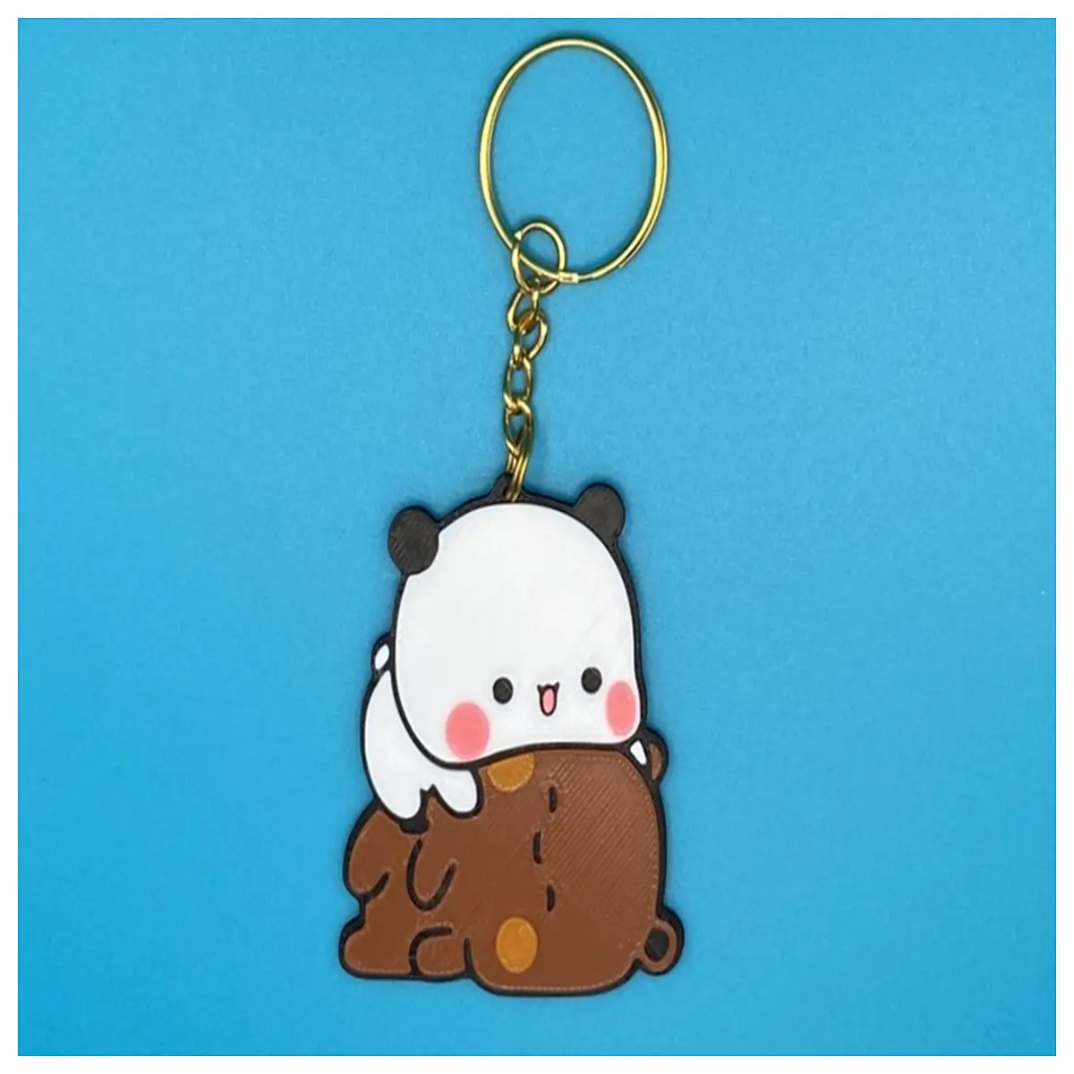 Tigger Keychain Cute Panda Charm Gift Decoration Phone Accessory Hanging Charms