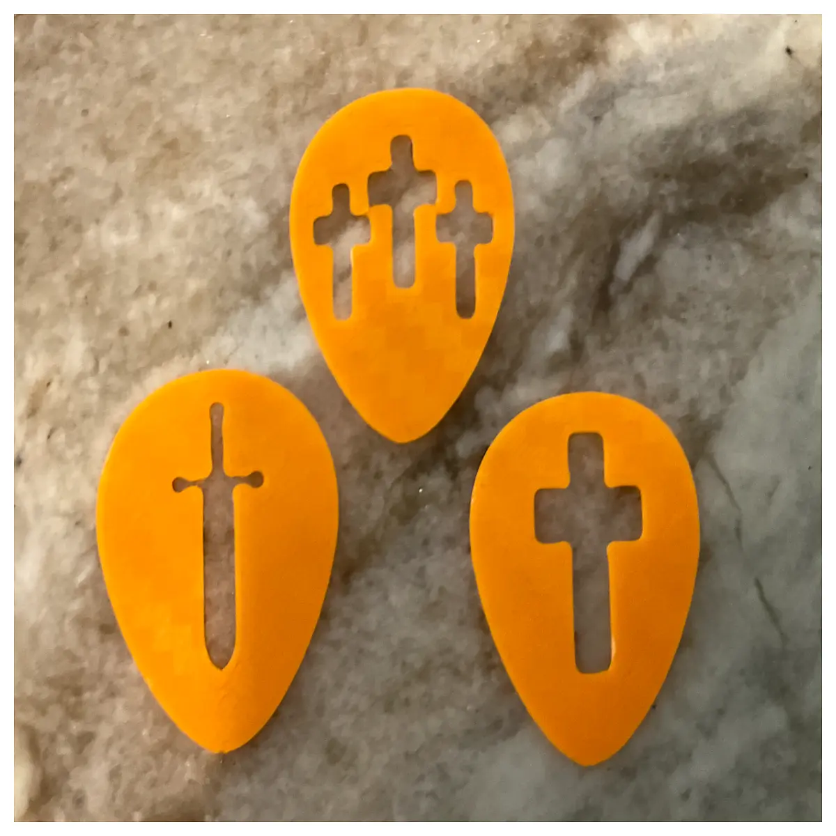 Christian Guitar Bass Picks Premium Picks Instrument Accessories Finger Picks Stringing Effects Music Lover
