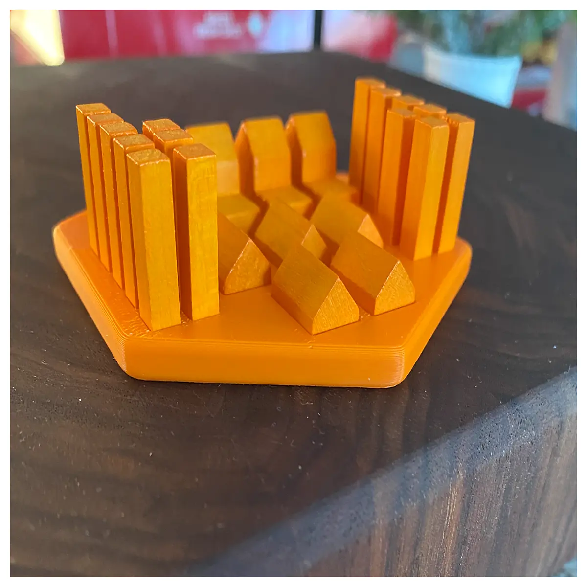 Catan Settler Organizer Card Holder Game Accessories Dice Storage Resource Management Enhance Gameplay