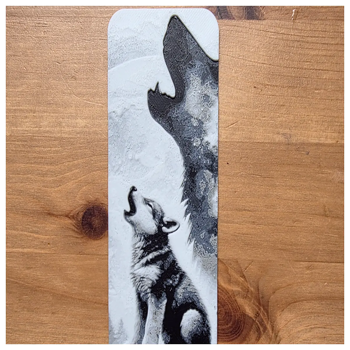 metal wolf bookmark for reading gifts fantasy animal page holder cool literary accessory for book lovers gift idea