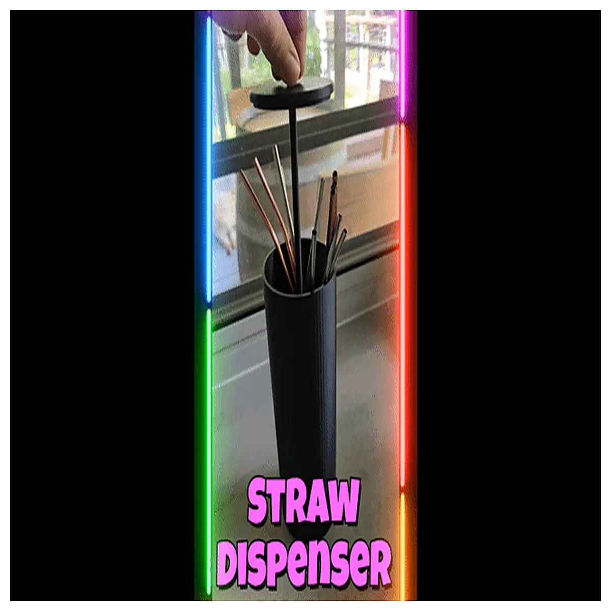 automatic straw dispenser commercial soda cup filler machine bar counter stainless steel