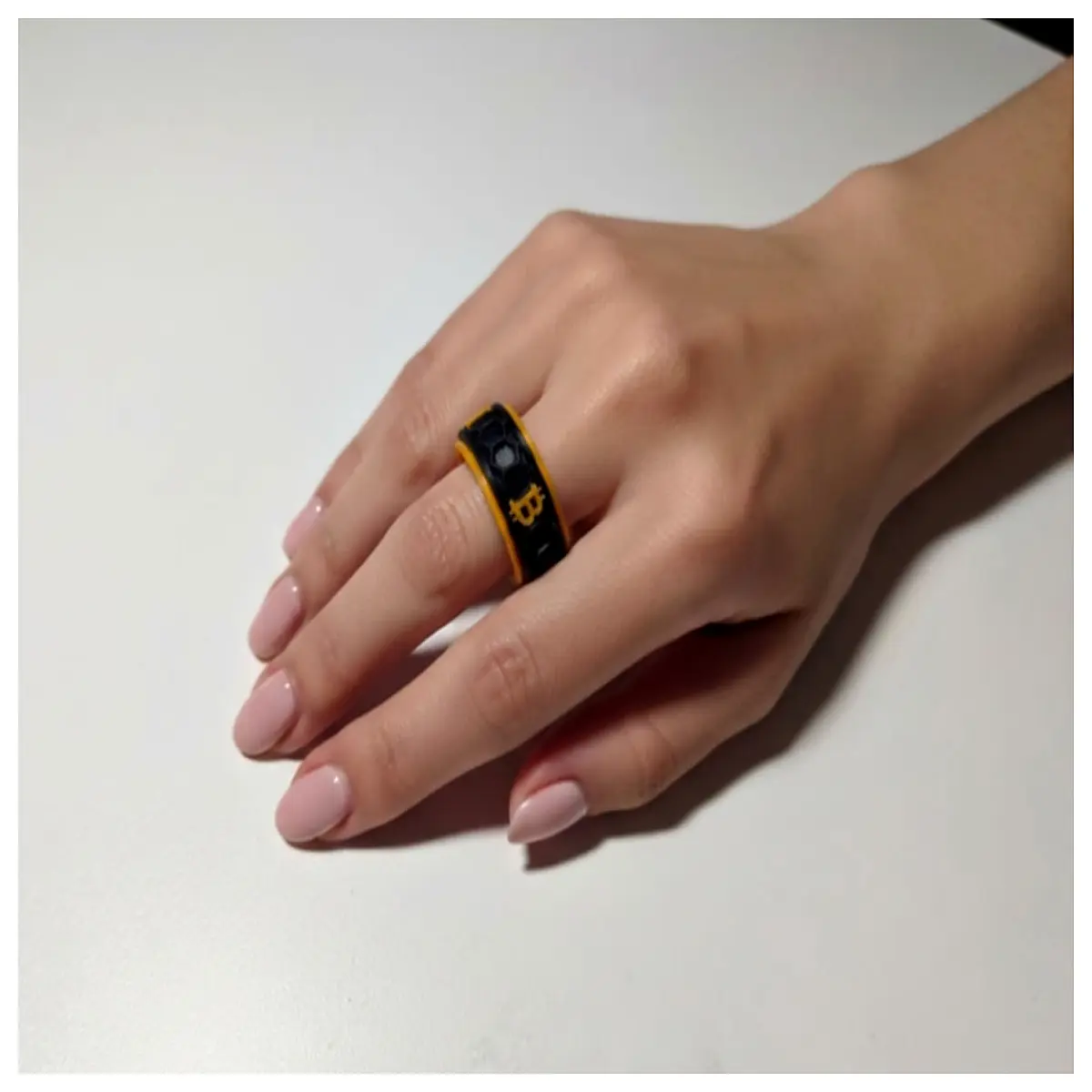 Bitcoin Decryption Ring Rotatable Privacy Coin Ring Anonymous Transactions Sleep Aid Push Boost Privacy Protection Smart Contract