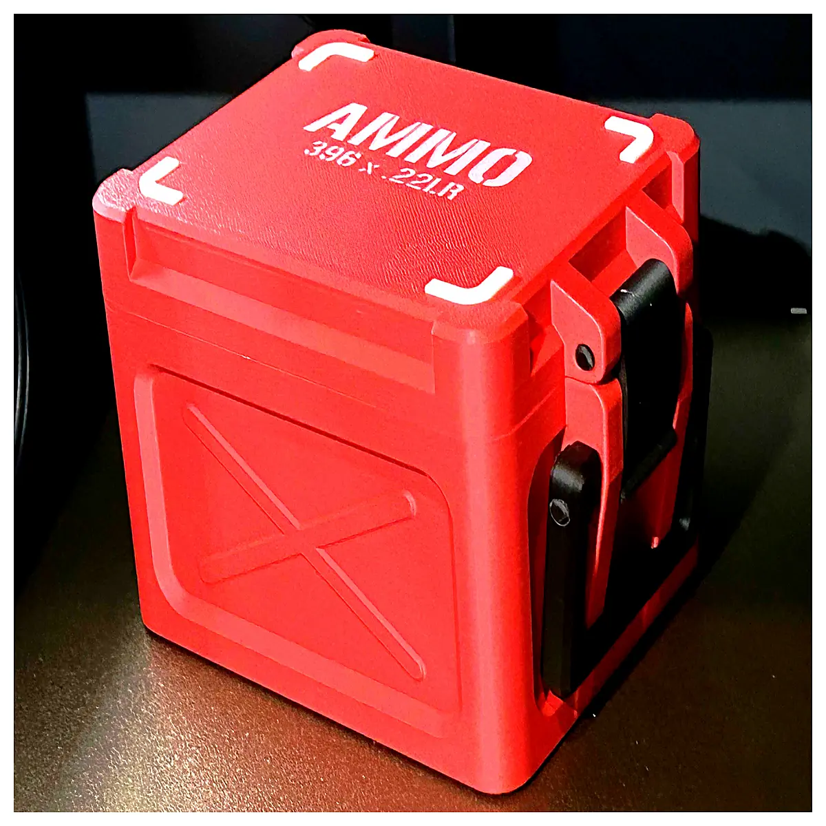 Ammo Box Organizer Compact Military Storage Transport Case Portable Quick Access Outdoor