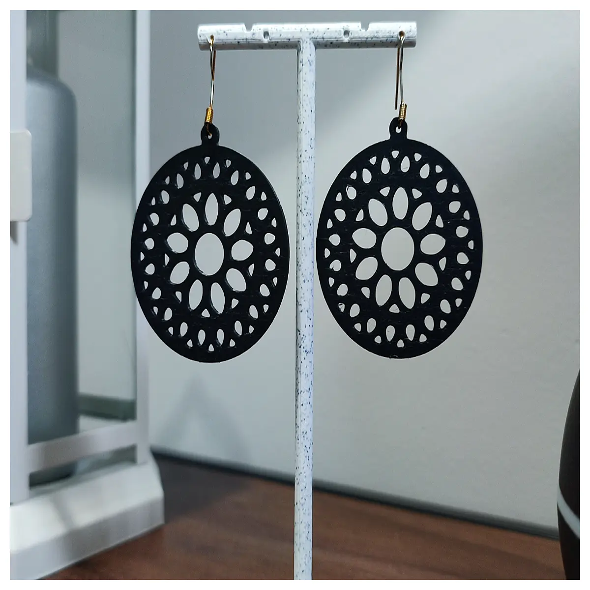 Midnight Sunflower Earrings Women s Floral Earring Romantic Elegant Sweet Girl Decoration Jewelry Accessory