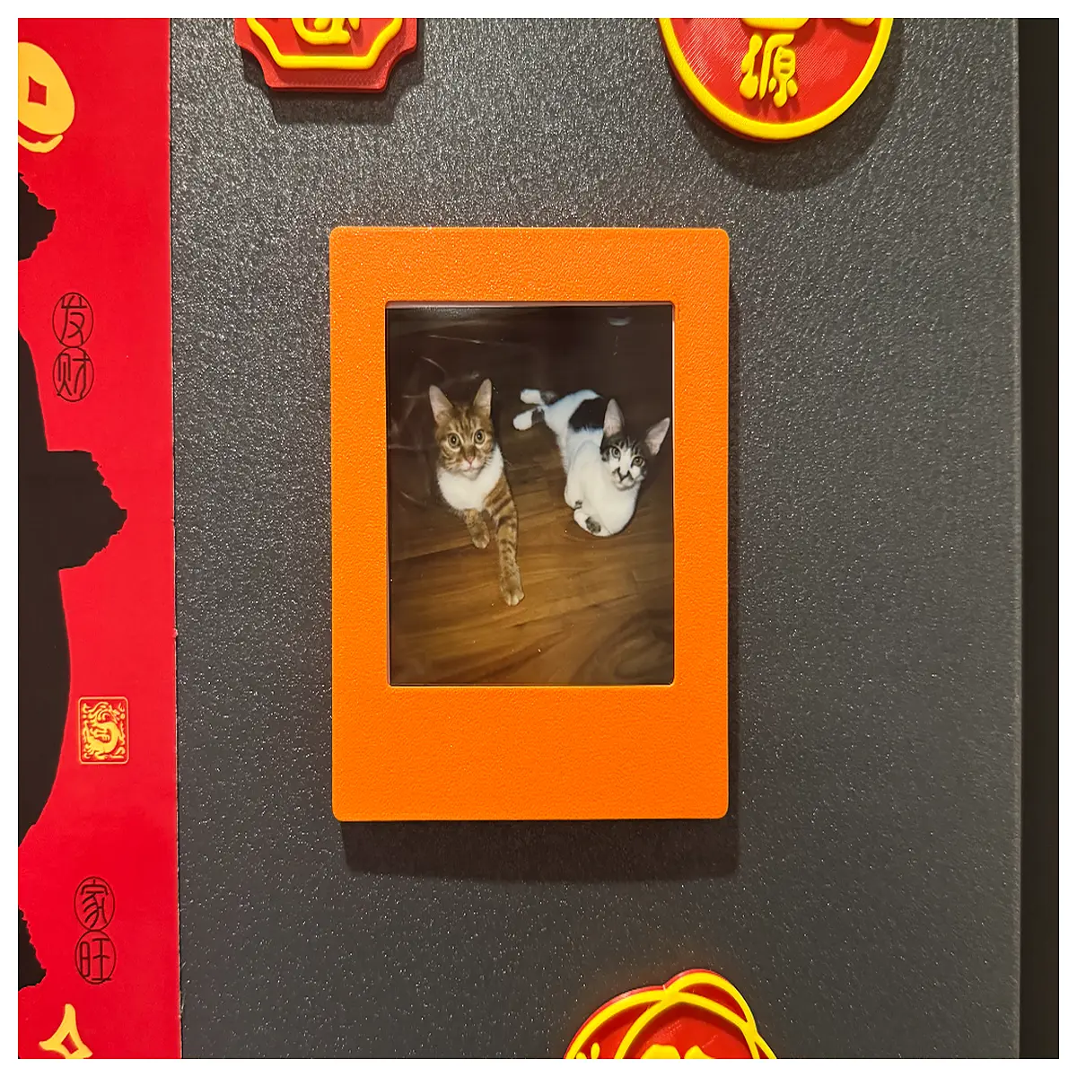 instant camera sq1 fridge magnet photo frame style friends