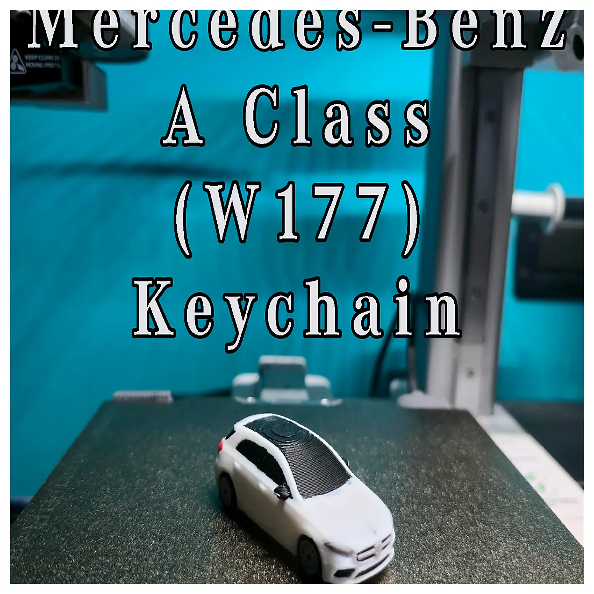 A Class W177 Keyring Print Car Decoration A Class Parts Keyring Collection