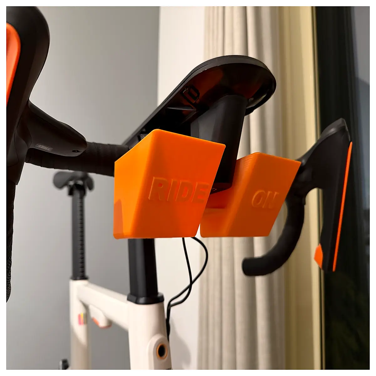 zwift ride water bottle holder mount for smart bike trainer cage storage rack