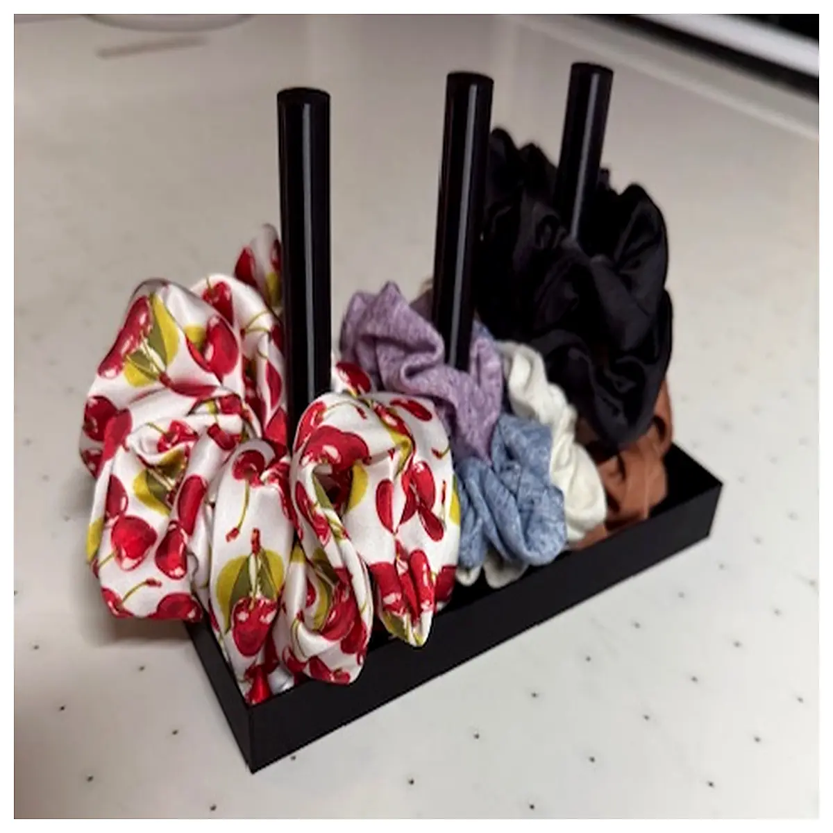 Hair Clips Organizer Box Makeup Table Storage Rack Desktop Storage Solution Multi Compartment Classification Holder Hairpin Organizer
