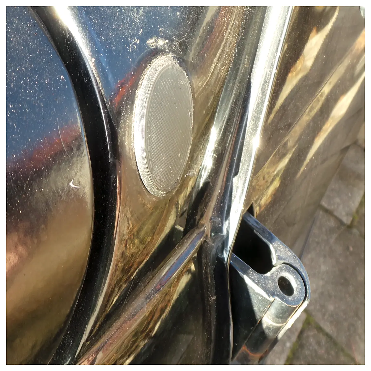 Beetle Antenna Hole Cover Replacement Part Classic Car Restoration Accessory Vehicle Trim Repair