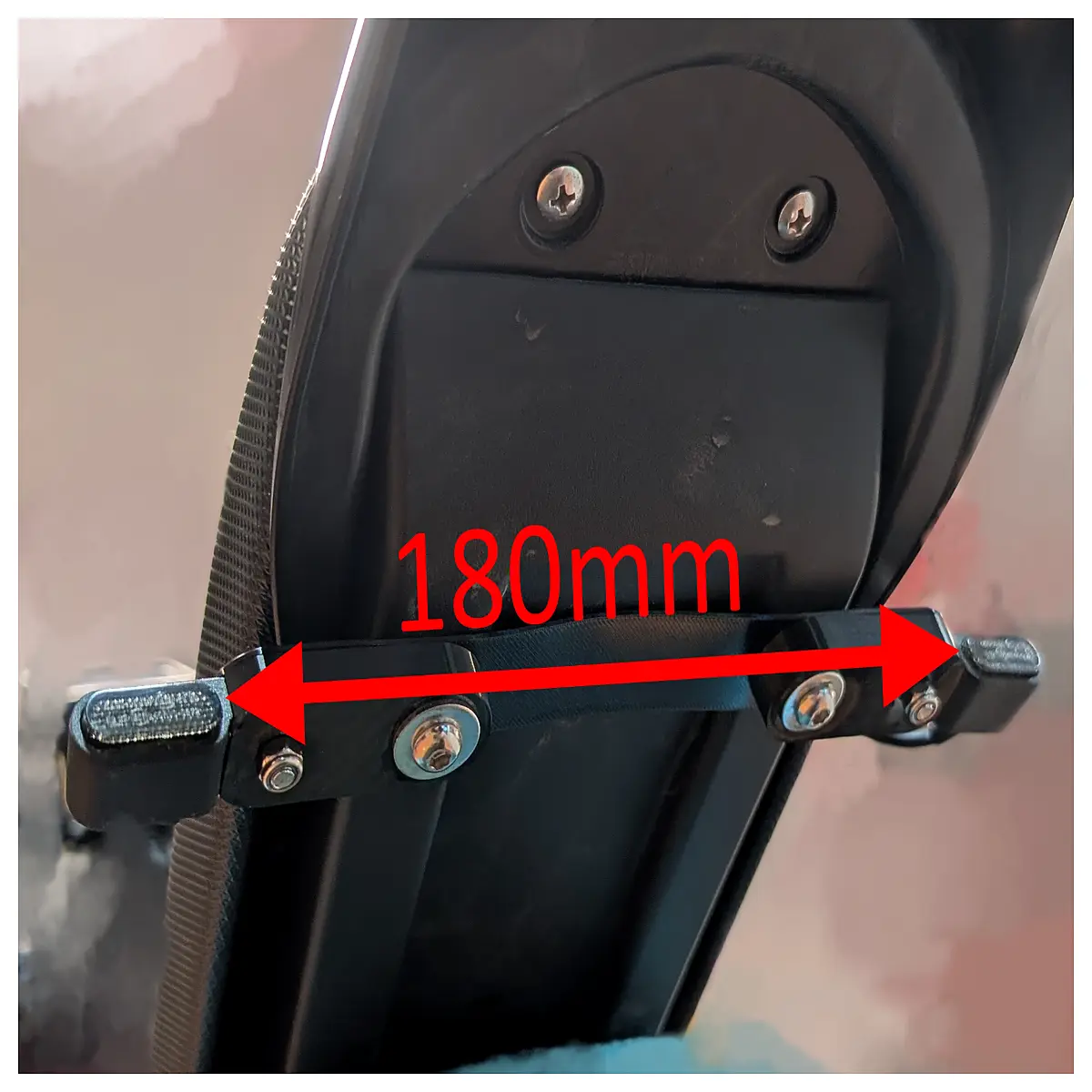 Off Road Tail Mount 180mm ERIDE PRO SS Turn Signal Attachment Vehicle Rear Support Frame Outdoor Adventure Lighting