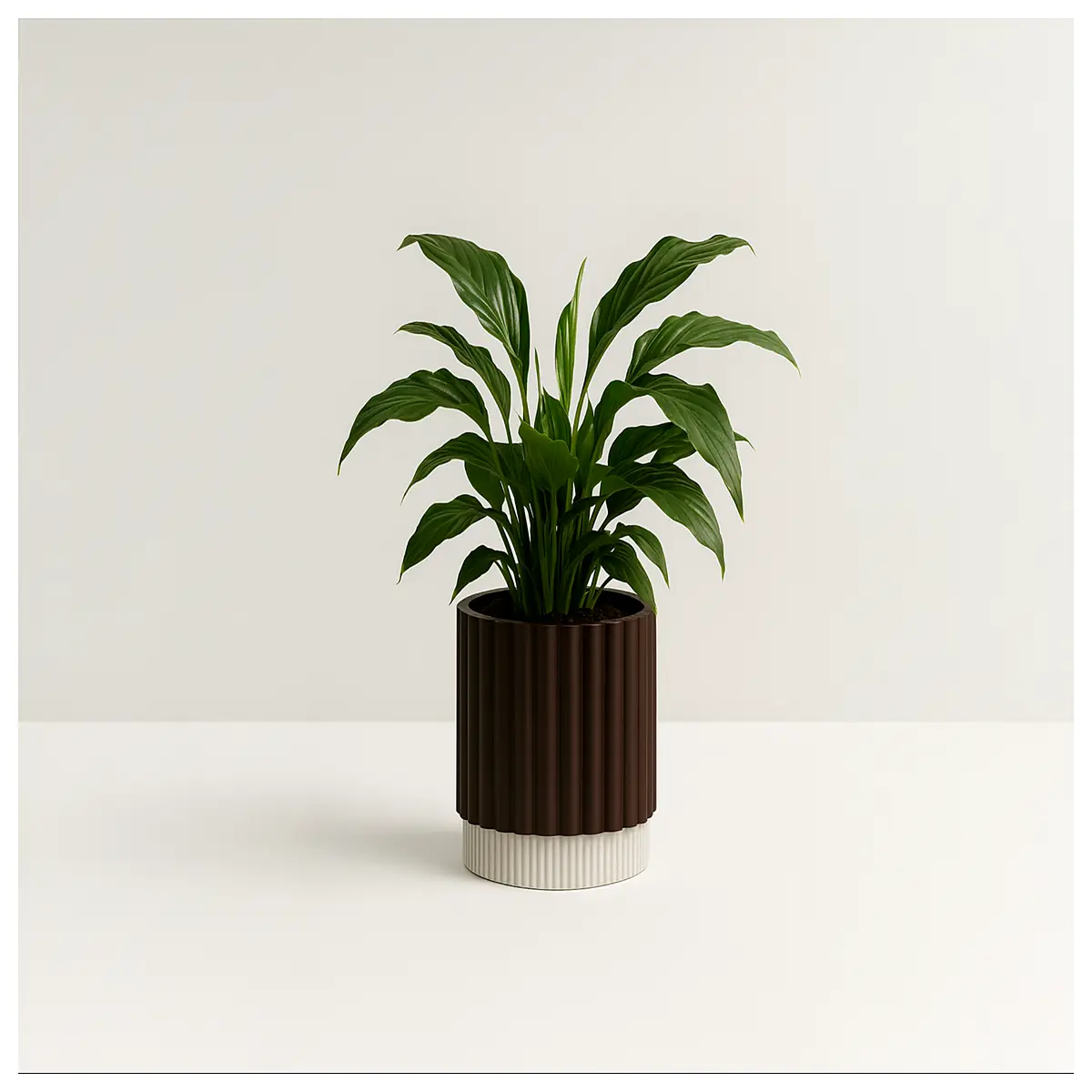 Round Planter with Drainage Holes Plant Pot for Indoor Garden Balcony Decoration Landscape Flower Pot Gardening Supplies