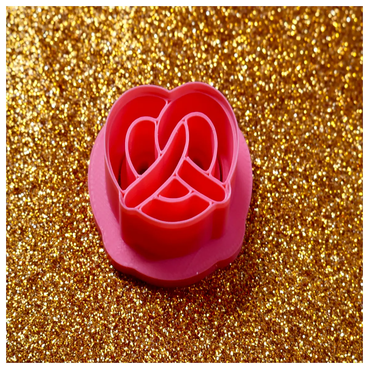 Pretzel Cutter Clay Modeling Tool Cookie Shaping Accessory DIY Craft Flexible Cutters for Dough Clay