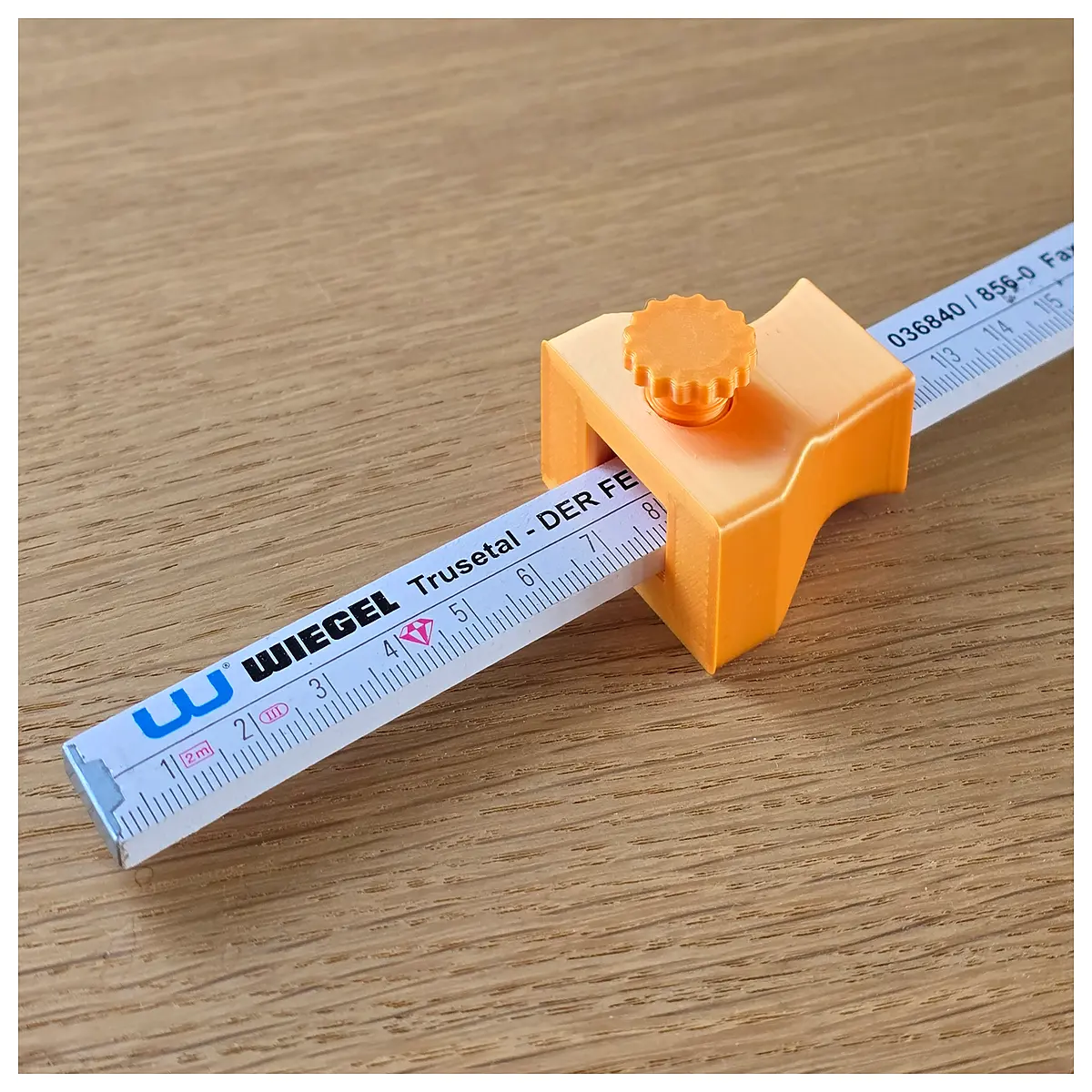 wooden tape measure lock stopper tool for folding ruler clamp