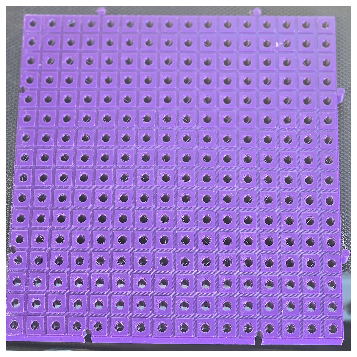 toolgrid 66 square base plate 152mm pegboard organizer mounting board for workshop storage system