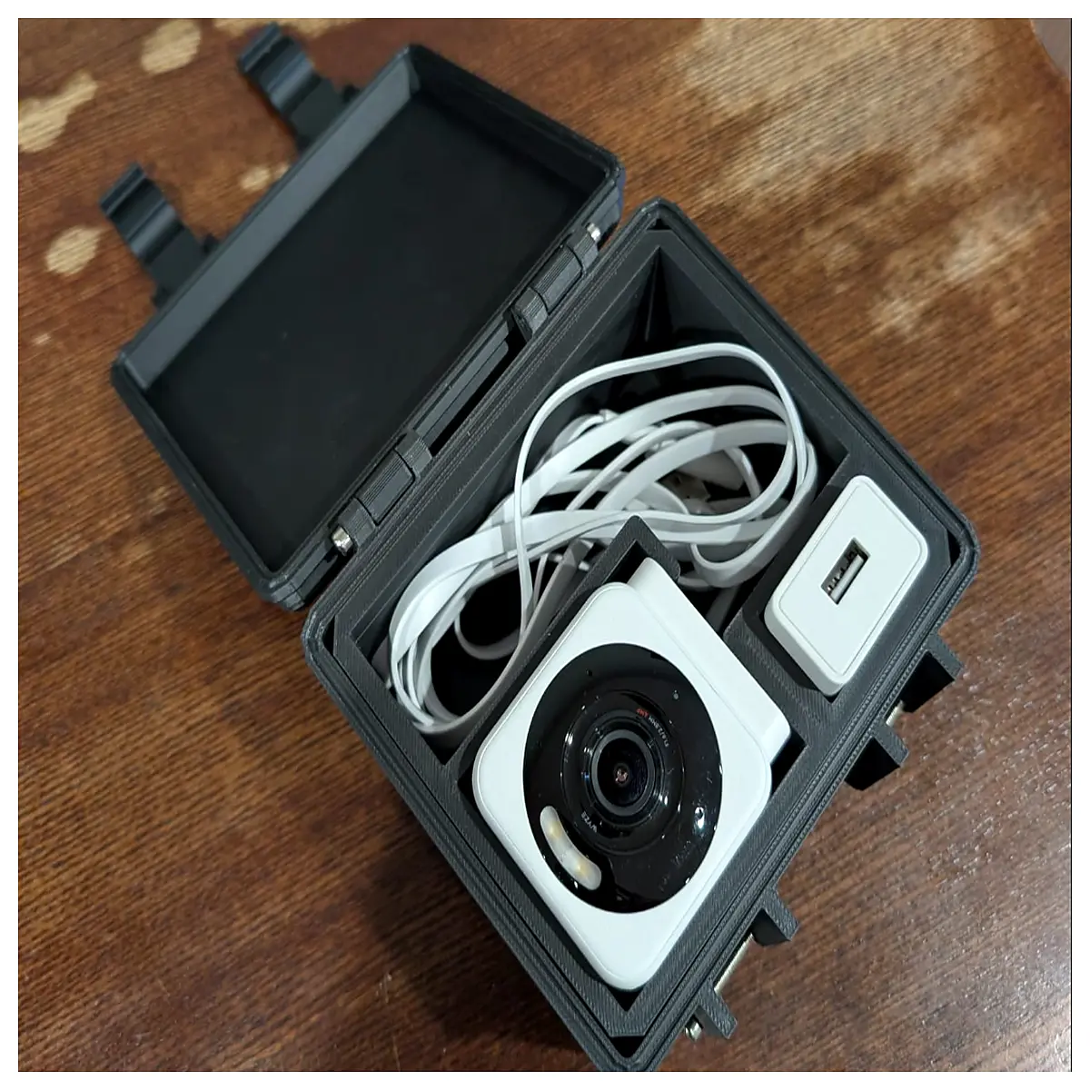 wyze cam v4 portable carrying case travel pouch waterproof protective box for security camera accessories