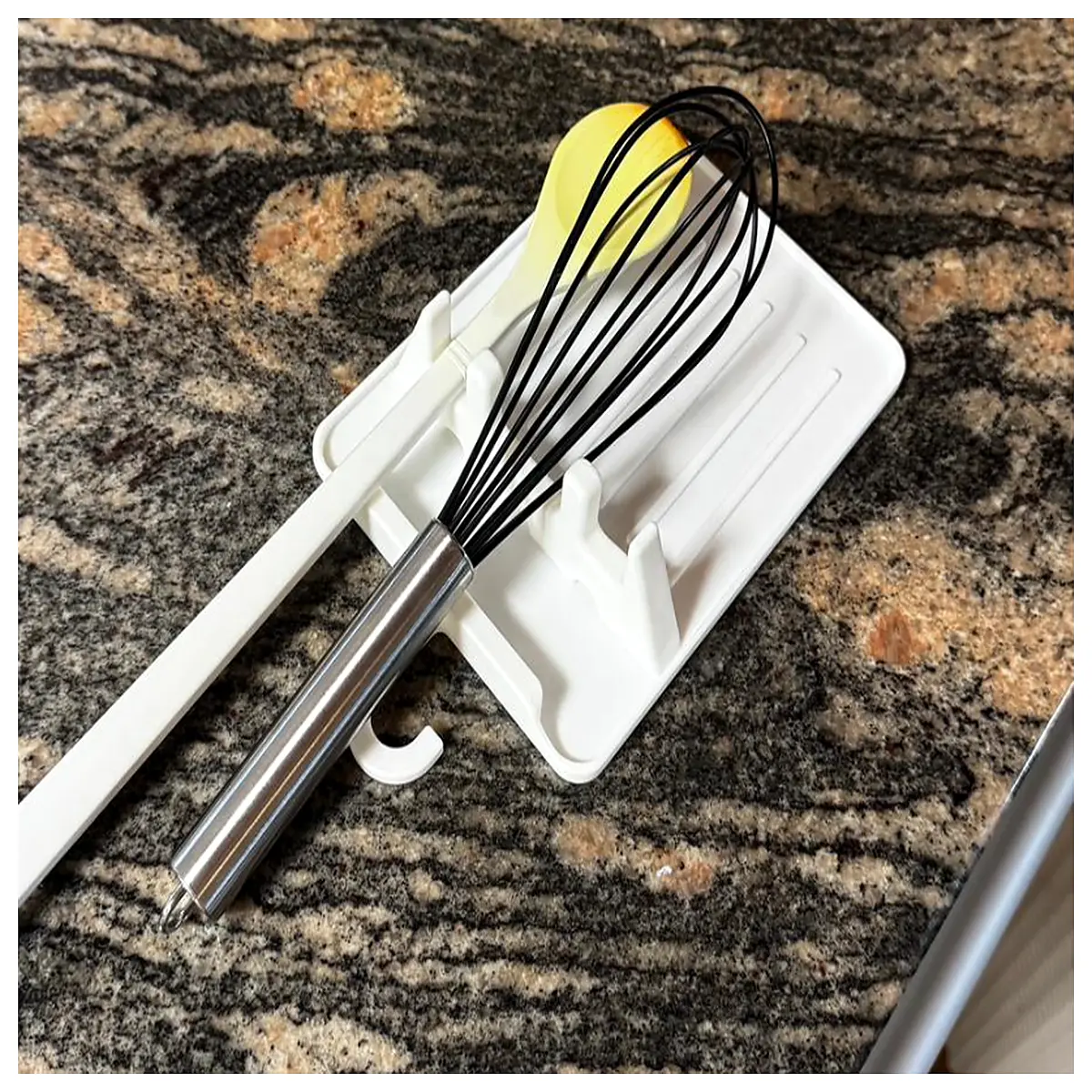 Cooking Spoon Rack Kitchen Utensil Organizer Dish Storage Kitchen Shelving Utensil Holder Cooking Tool Stand