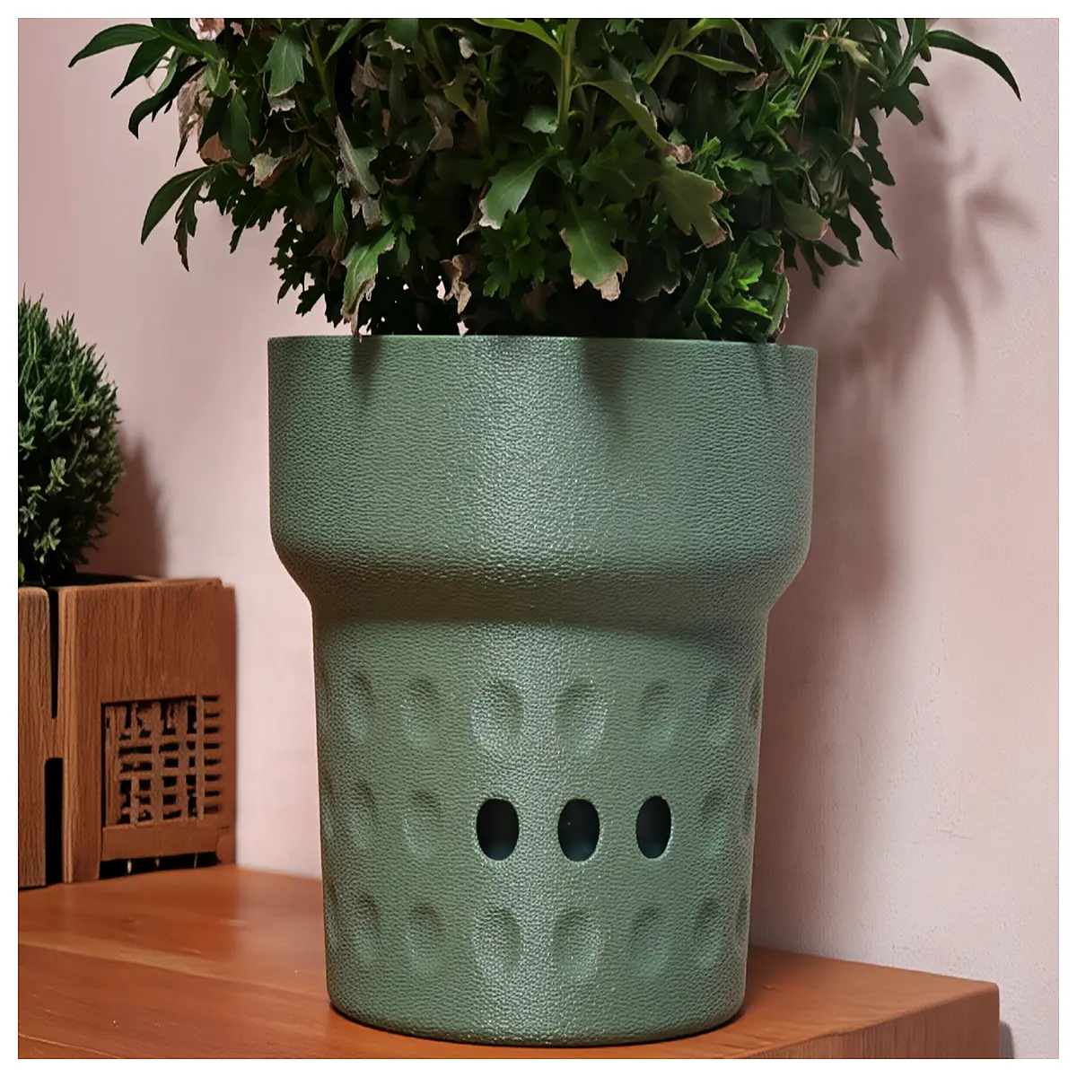 breathable terracotta plant pots with drainage holes for indoor succulents cactus garden decor