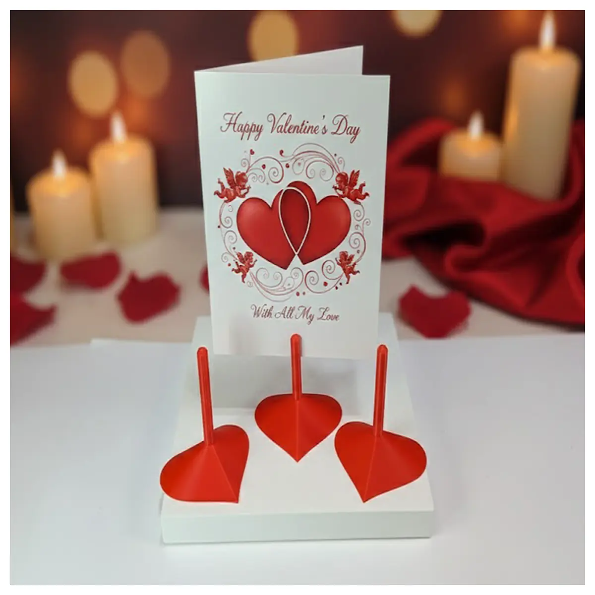 valentine card inserts love note placeholders romantic message cards for gifts valentines day decor accents